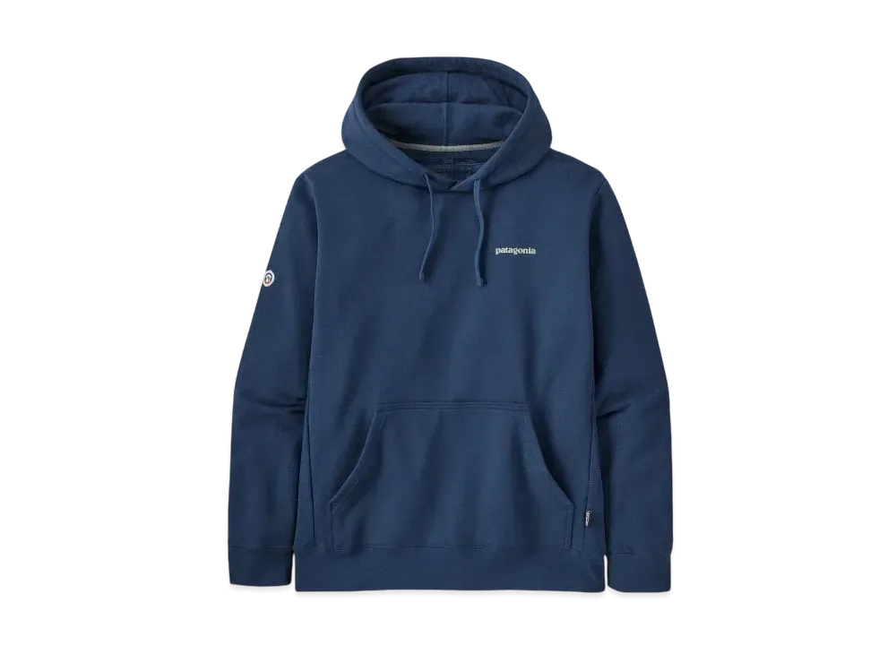 Patagonia Men's Fitz Roy Icon Uprisal Hoodie "Lagom Blue"
