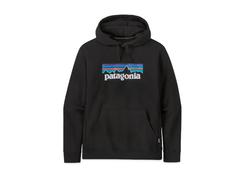 Patagonia Men's P-6 Logo Uprisal Hoodie "Black"