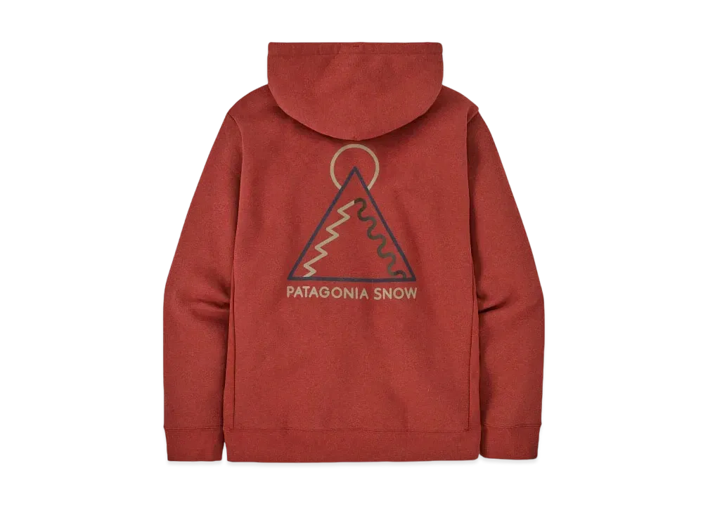 Patagonia Men's Dawn Tracks Uprisal Hoodie "Red"