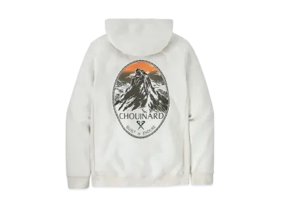 Patagonia Men's Chouinard Crest Uprisal Hoodie "White"