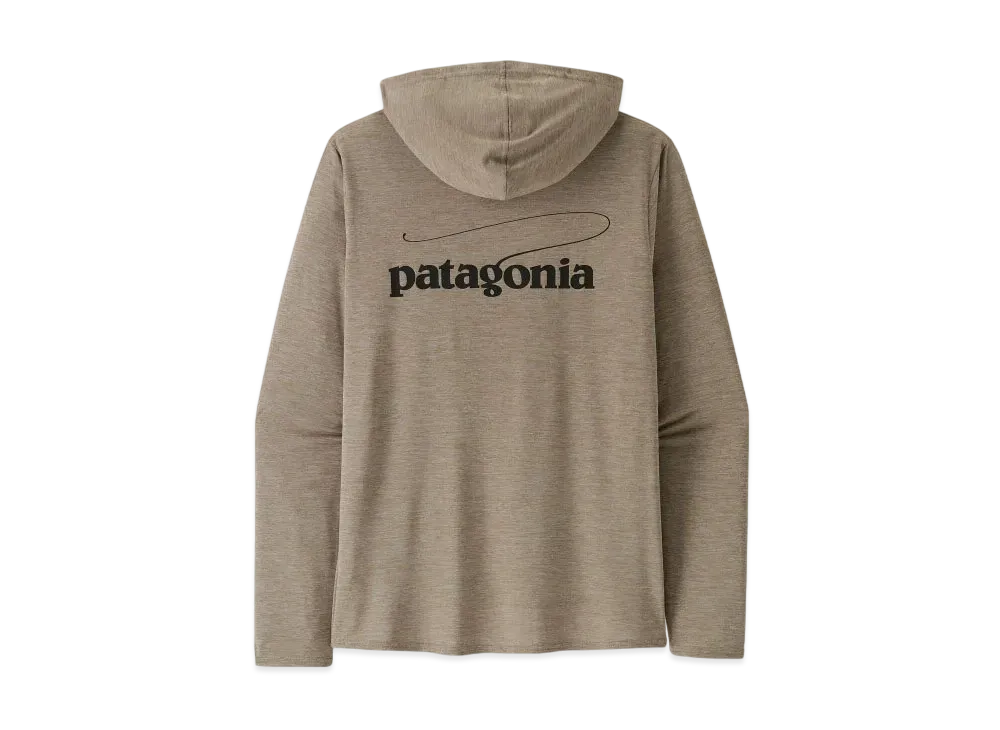 Patagonia Men's Cap Cool Daily Graphic Hoodie "Grey"