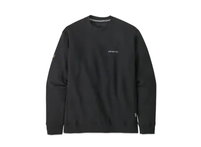 Patagonia Men's Fitzroy Icon Uprisal Crew Sweatshirt "Black"
