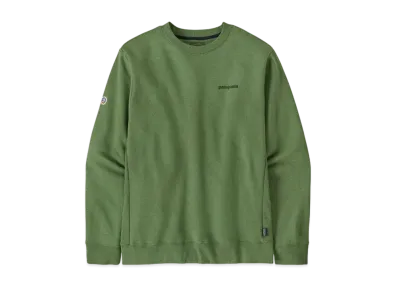 Patagonia Men's Fitzroy Icon Uprisal Crew Sweatshirt "Terrain Green"