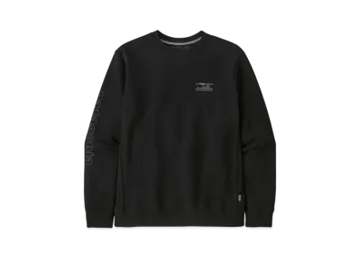 Patagonia Men's 73 Skyline Uprisal Crew Sweatshirt "Black"