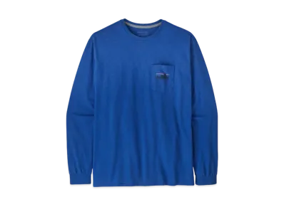 Patagonia Men's Longsleep 73 Skyline Pocket Responsibility "Endless Blue"