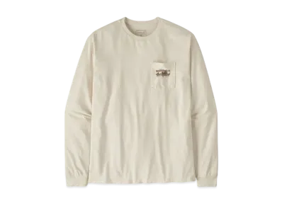 Patagonia Men's Longsleep 73 Skyline Pocket Responsibility "White"