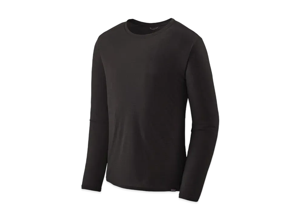 Patagonia Men's Longsleep Cap Cool Lightweight Shirt "Black"