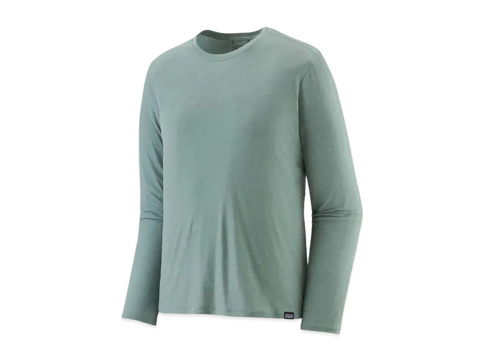 Patagonia Men's Longsleep Cap Cool Lightweight Shirt "Thermal Blue"