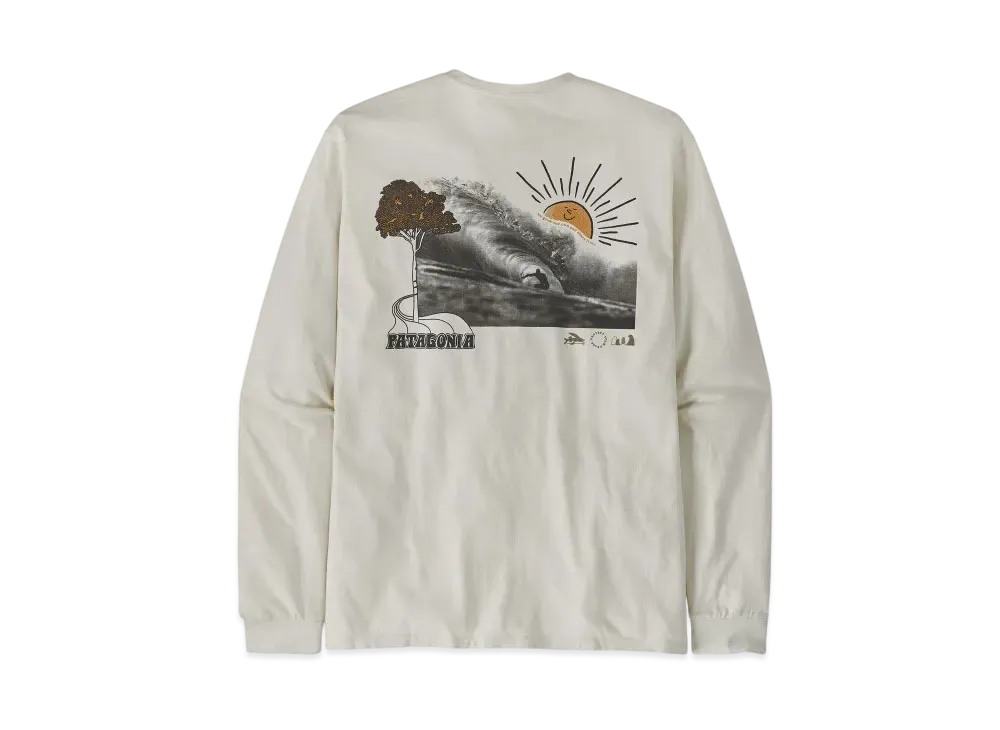 Patagonia Men's Longsleep Earthsuit Responsibility "White"