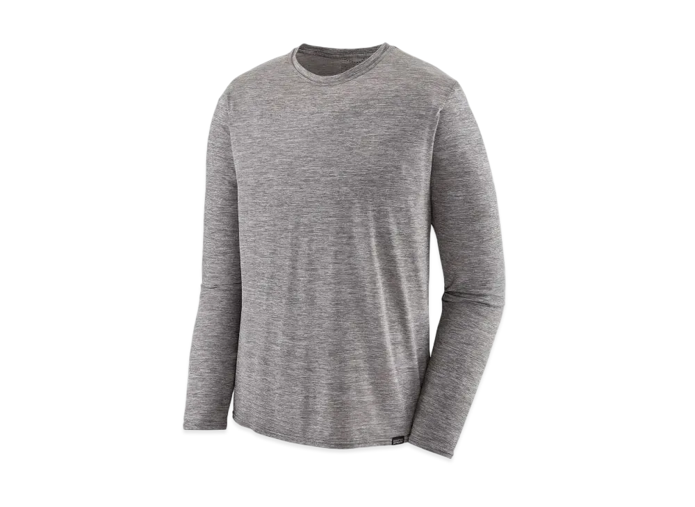 Patagonia Men's Longsleep Cap Cool Daily Shirt "Feather Grey"