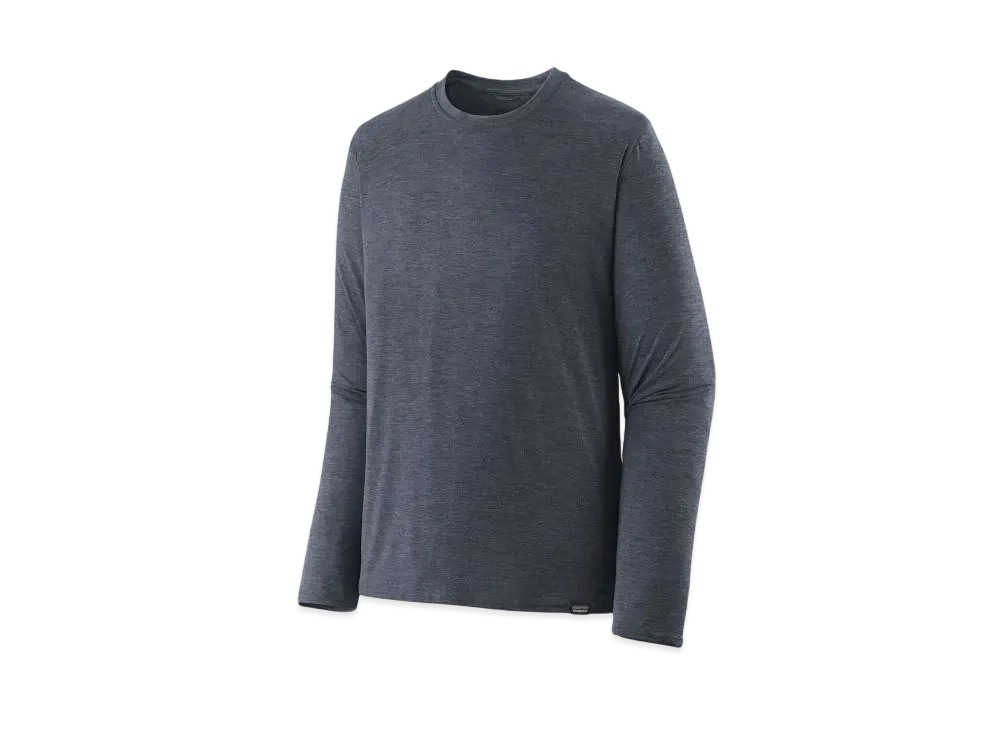 Patagonia Men's Longsleep Cap Cool Daily Shirt "Smolder Blue"