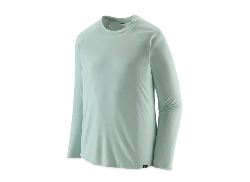 Patagonia Men's Longsleep Cap Cool Trail Shirt "Wispy Green"