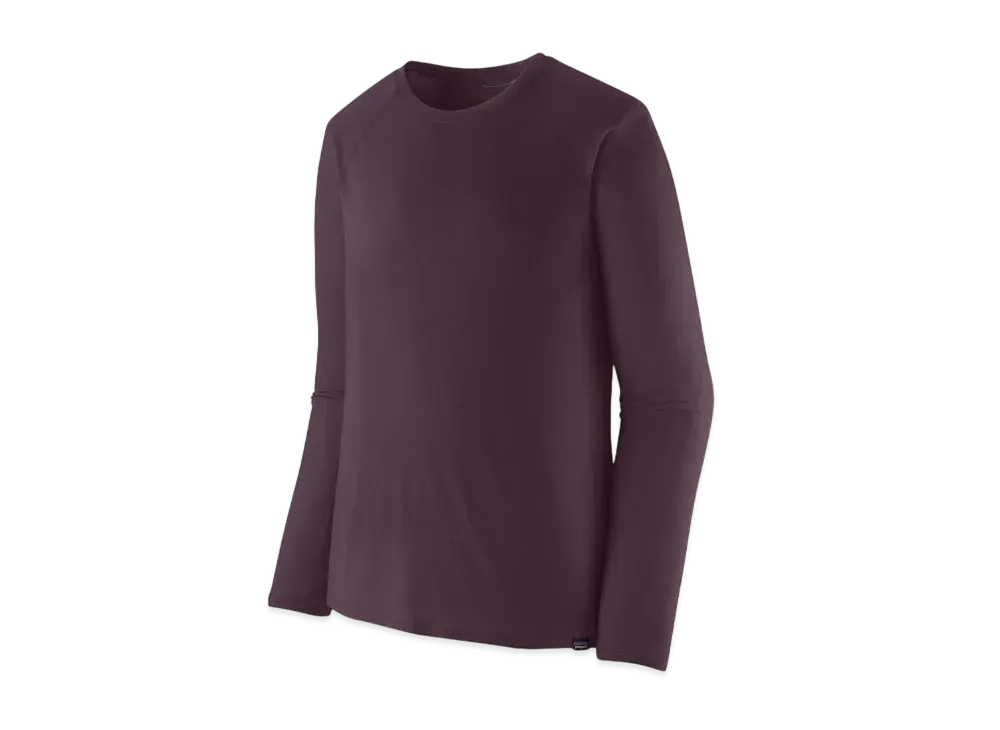Patagonia Men's Longsleep Cap Cool Trail Shirt "Plum"