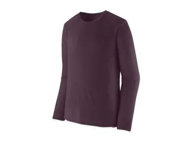 Patagonia Men's Longsleep Cap Cool Trail Shirt "Plum"