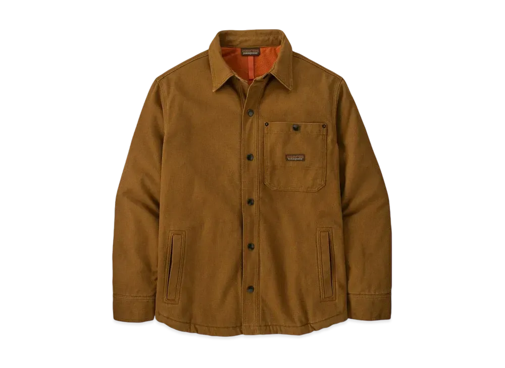 Patagonia Men's Iron Forge Fleece Lined Jack Shirt "Brown"