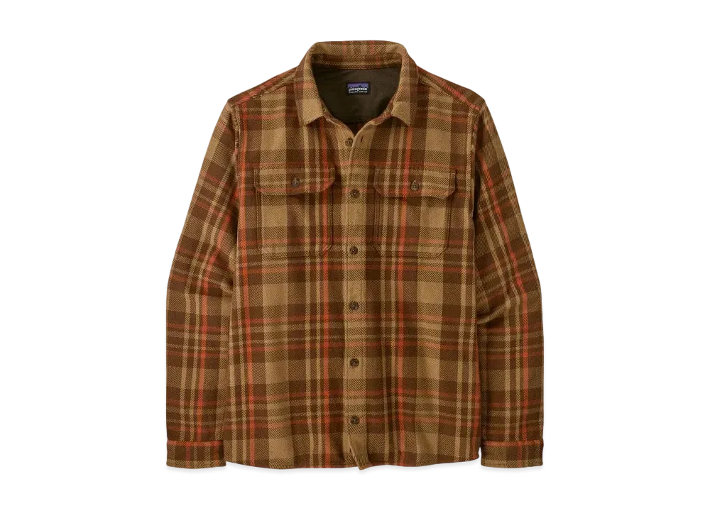 Patagonia Men's Fjord Loft Shirt "Nest Brown"