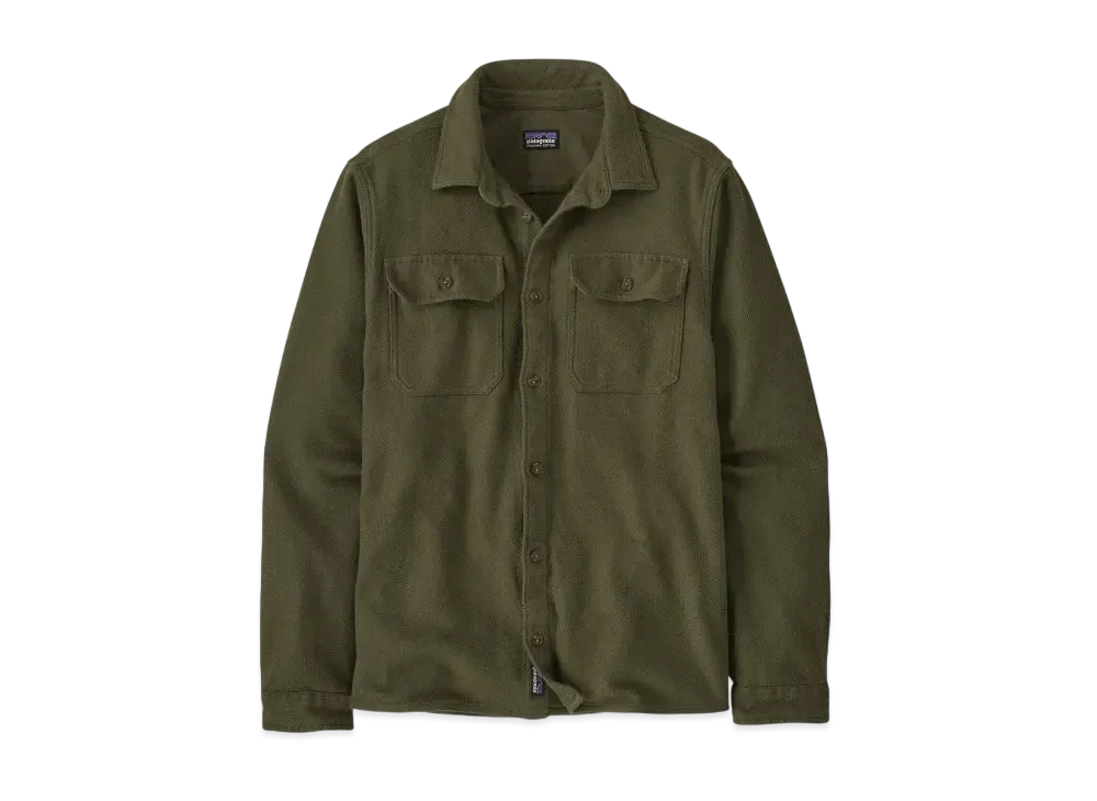 Patagonia Men's Fjord Loft Shirt "Basin Green"