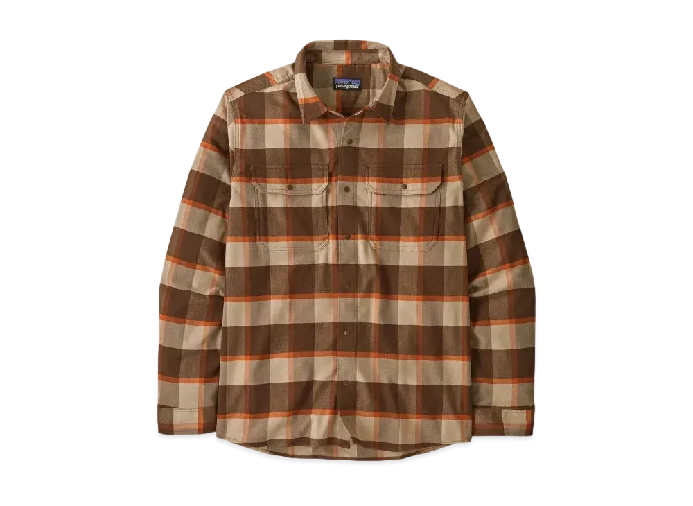 Patagonia Men's Canyonite Flannel Shirt "Molasses Brown"