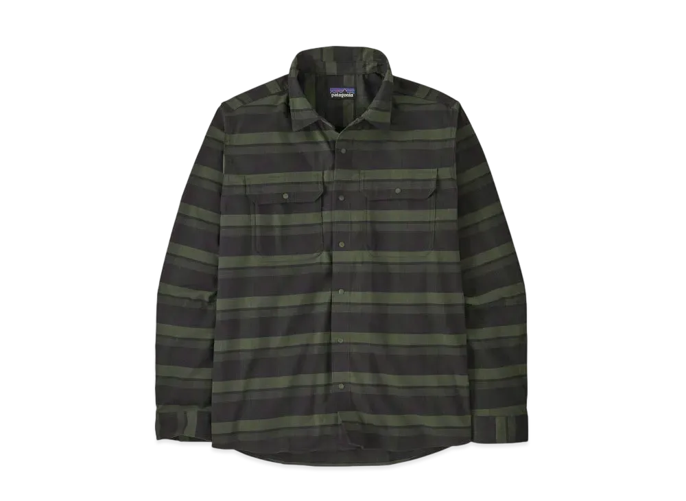 Patagonia Men's Canyonite Flannel Shirt "Pine Green"