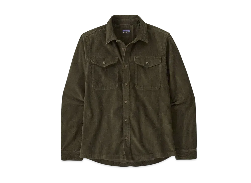 Patagonia Men's Corduroy Shirt "Needle Green"