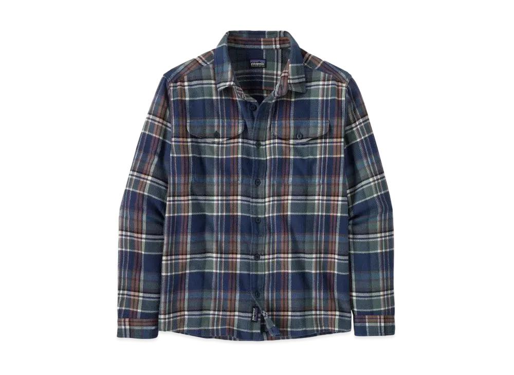 Patagonia Men's Fjord Flannel Shirt "Navy"