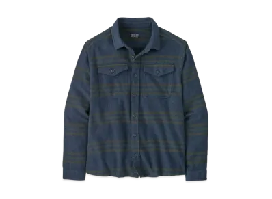 Patagonia Men's Fjord Flannel Shirt "Smolder Blue"