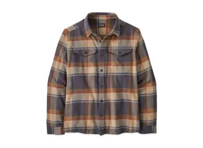 Patagonia Men's Fjord Flannel Shirt "Forge Grey"