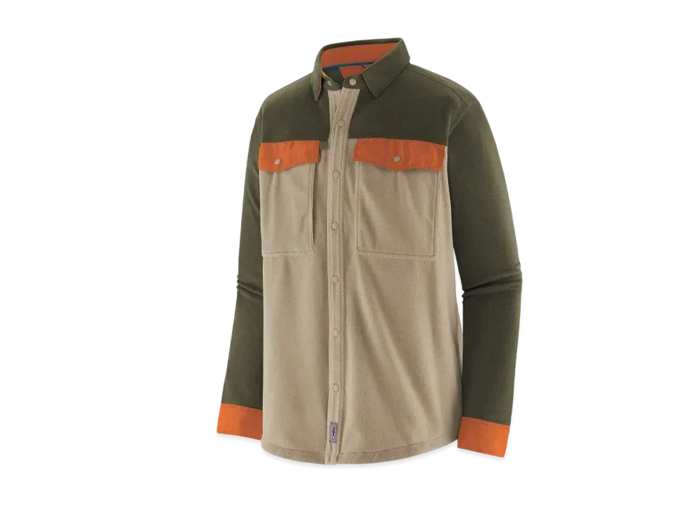 Patagonia Men's Long Sleeve Early Rise Snap Shirt "Grey"
