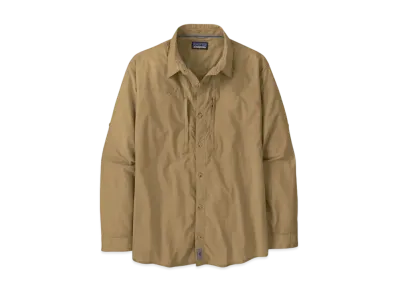 Patagonia Men's Long Sleeve Sun Stretch Shirt "Tan"
