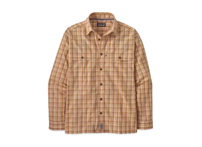 Patagonia Men's Long Sleeve Island Hopper Shirt "Caramel"