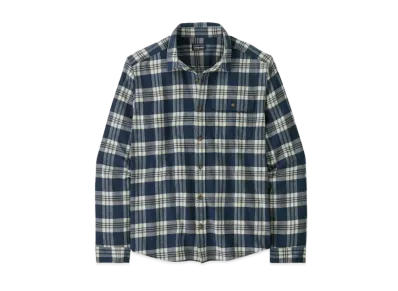 Patagonia Men's Long Sleeve Lightweight Fjord Flannel Shirt "Navy"
