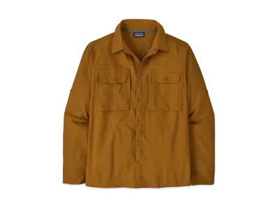 Patagonia Men's Long Sleeve Self Guided Sun Shirt "Brown"