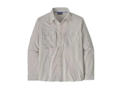 Patagonia Men's Long Sleeve Self Guided Sun Shirt "Grey"