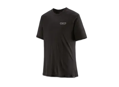 Patagonia Men's Cap Cool Merino Graphic Shirt "Black"