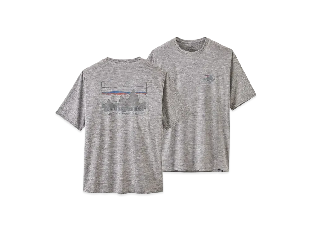 Patagonia Men's Cap Cool Daily Graphic Shirt "Grey"