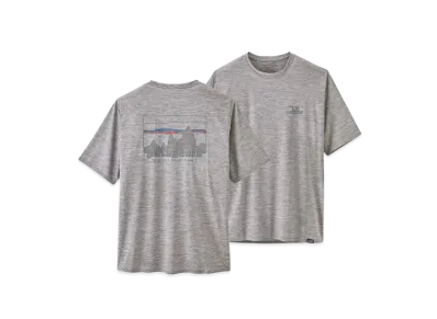 Patagonia Men's Cap Cool Daily Graphic Shirt "Grey"