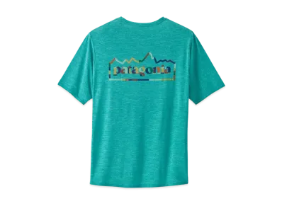 Patagonia Men's Cap Cool Daily Graphic Shirt "Subtidal Blue"