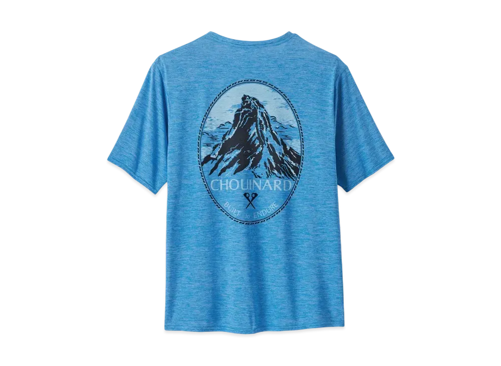 Patagonia Men's Cap Cool Daily Graphic Shirt "Vessel Blue"