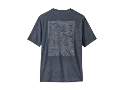 Patagonia Men's Cap Cool Daily Graphic Shirt "Smolder Blue"