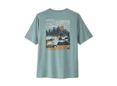 Patagonia Men's Cap Cool Daily Graphic Shirt "Thermal Blue"