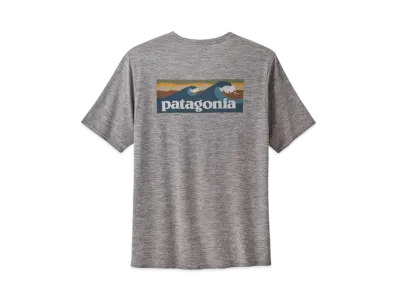 Patagonia Men's Cap Cool Daily Graphic Shirt "Grey"