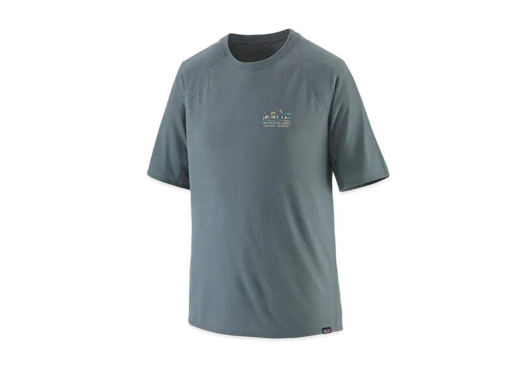 Patagonia Men's Cap Cool Trail Graphic Shirt "Nouveau Green"