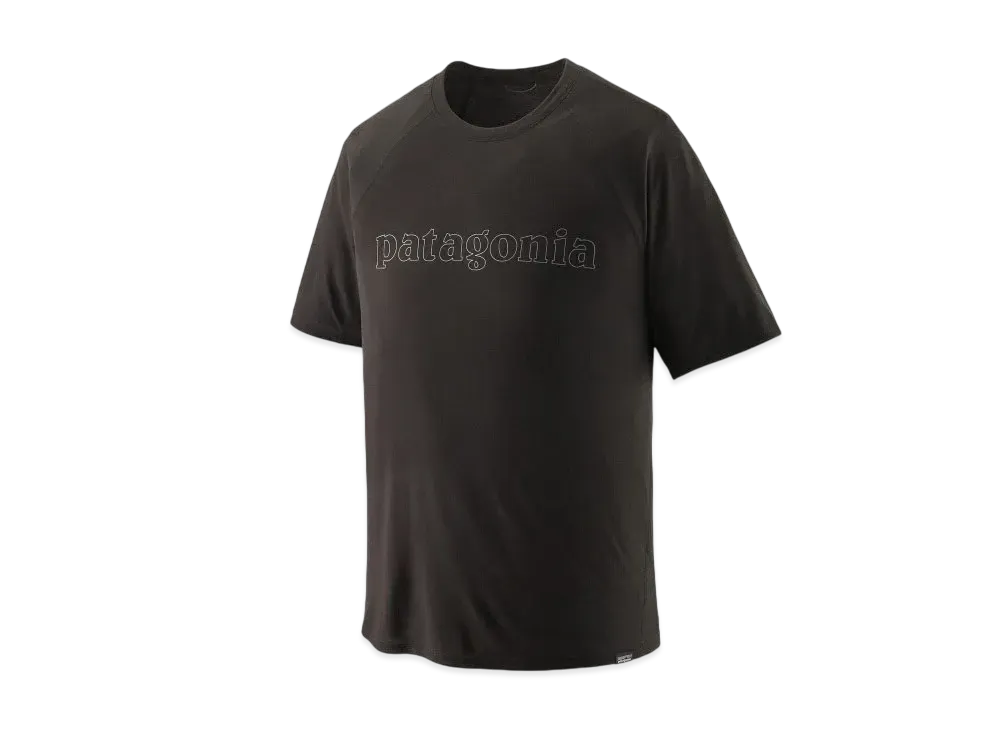 Patagonia Men's Cap Cool Trail Graphic Shirt "Black"