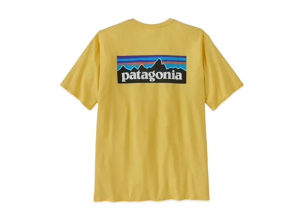Patagonia Men's P-6 Logo Responsibili Tee "Yellow"