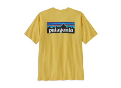 Patagonia Men's P-6 Logo Responsibili Tee "Yellow"