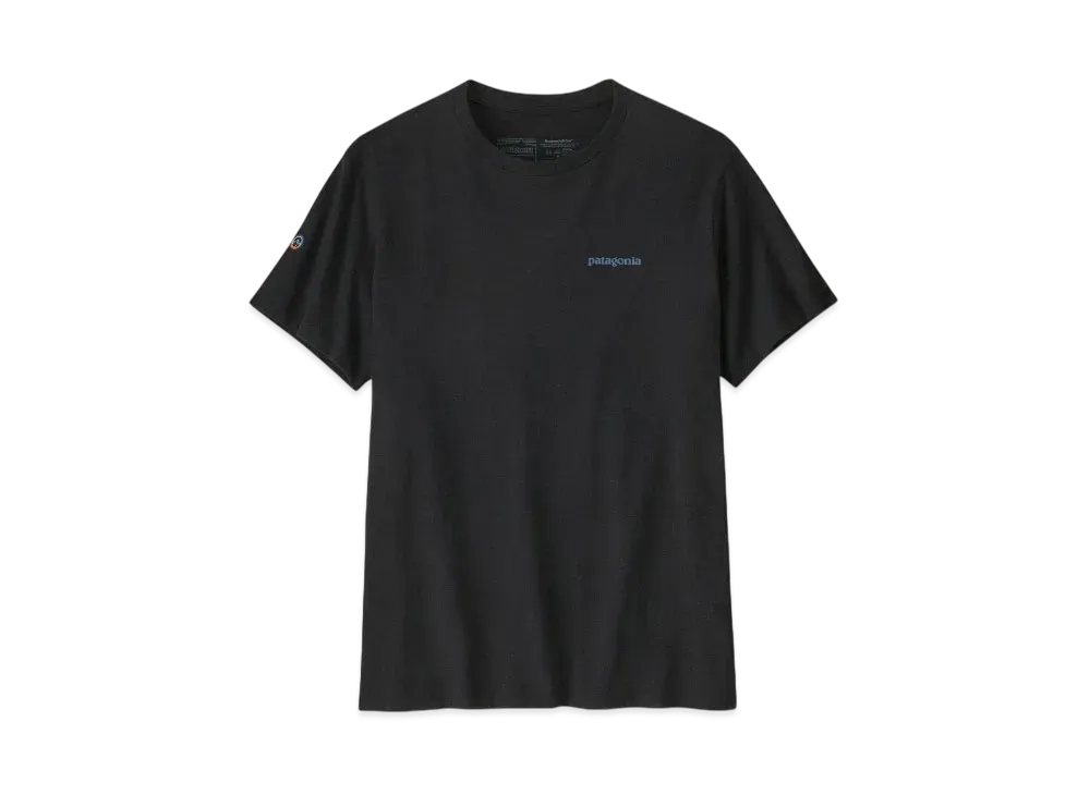 Patagonia Men's Fitzroy Icon Responsibili Tee "Black"