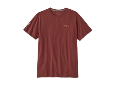 Patagonia Men's Fitzroy Icon Responsibili Tee "Red"