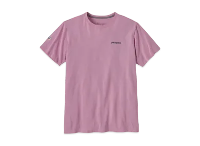 Patagonia Men's Fitzroy Icon Responsibili Tee "Mauve"
