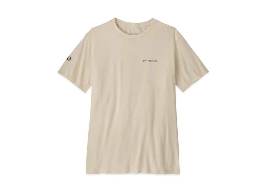 Patagonia Men's Fitzroy Icon Responsibili Tee "White"