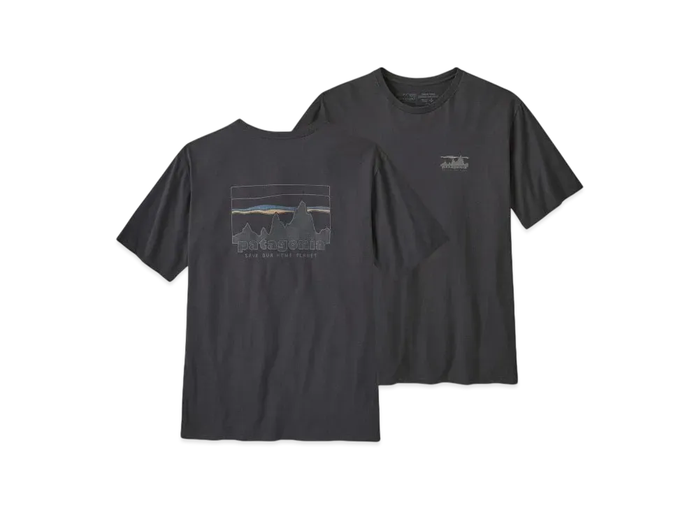 Patagonia Men's 73 Skyline Organic Tee "Black"